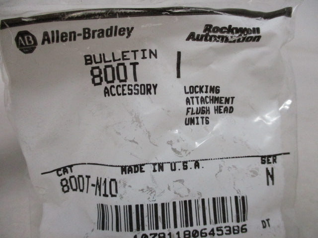Allen Bradley via TCS 800TN10 Ser. N NSFP 800T N10