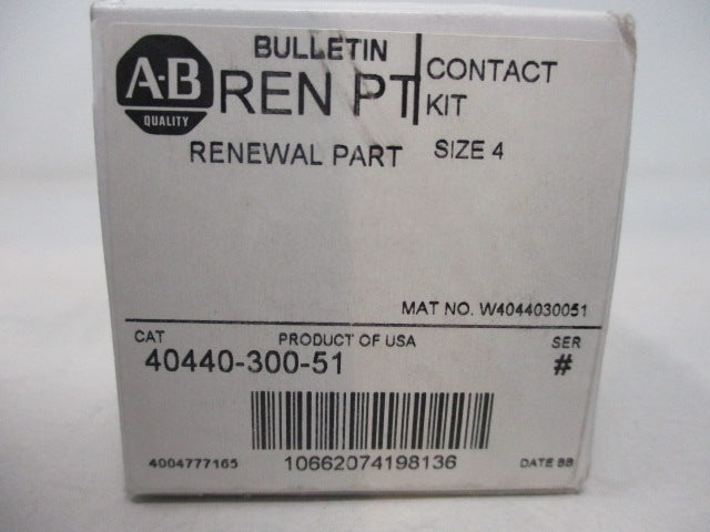 Allen Bradley via TCS 4044030051 Ser. # NSFP (WH) 40440 300 51
