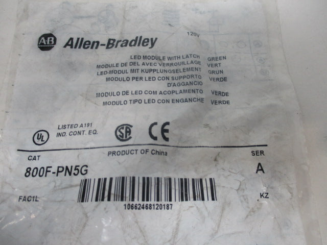 Allen Bradley via TCS 800FPN5G Ser. A NSFP 800FP N5G