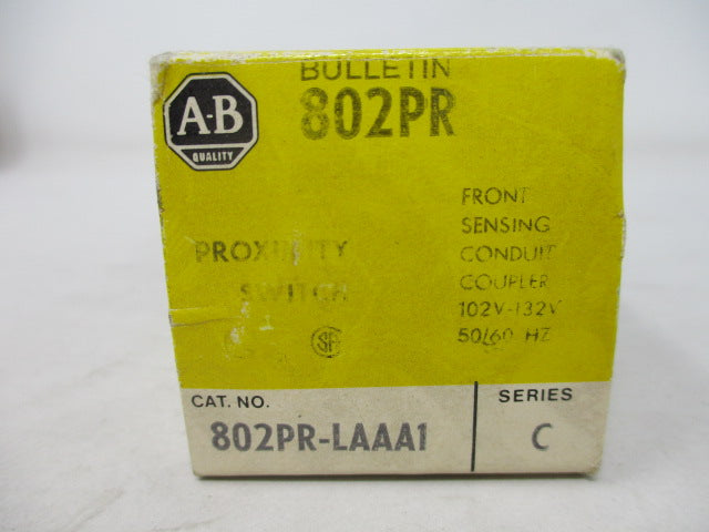 Allen Bradley via TCS 802PRLAAA1 Ser. C NSFP (BK/YL) 802PR LAAA1