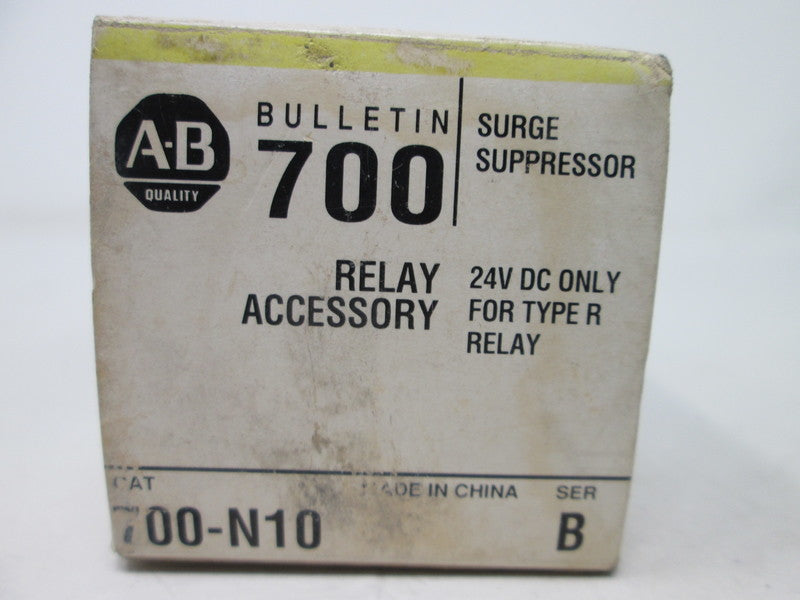 Allen Bradley via TCS 700N10 Ser. B NSFP (BK/YL) 700 N10