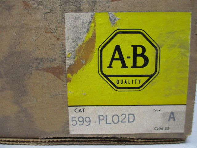 Allen Bradley via TCS 599PL02D Ser. A NSFP (BR/YL) 599 PL02D