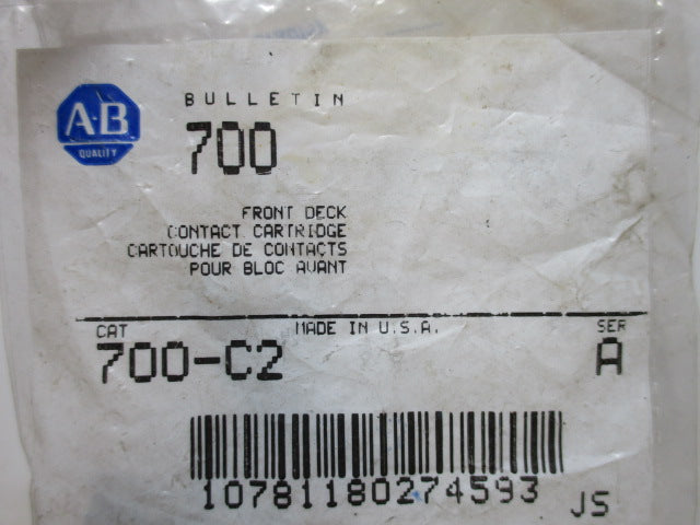 Allen Bradley via TCS 700C2 Ser. A NSFP 700 C2