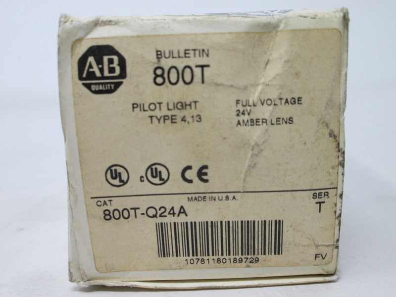 Allen Bradley via TCS 800TQ24A Ser. T NSFP (WH) 800T Q24A