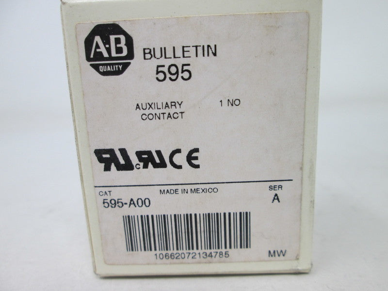 Allen Bradley via TCS 595A00 Ser. A NSFP (WH) 595 A00