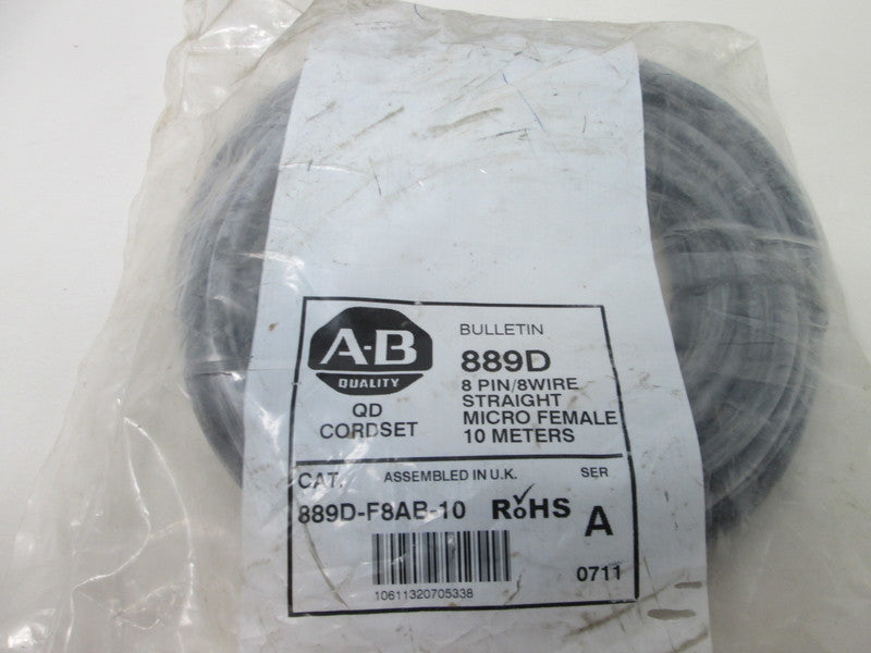 Allen Bradley via TCS 889DF8AB10 Ser. A NSFP 889D F8AB 10