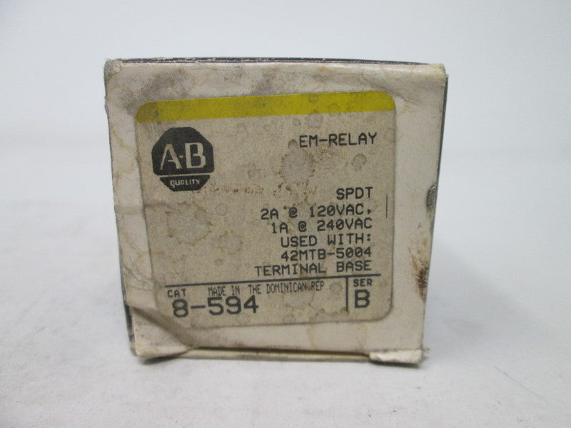 Allen Bradley via TCS 8594 Ser. B NSFP (BK/YL) 8 594