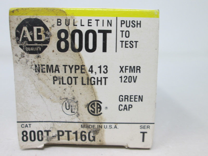 Allen Bradley via TCS 800TPT16G Ser. T NSFP (BK/YL) 800T PT16G