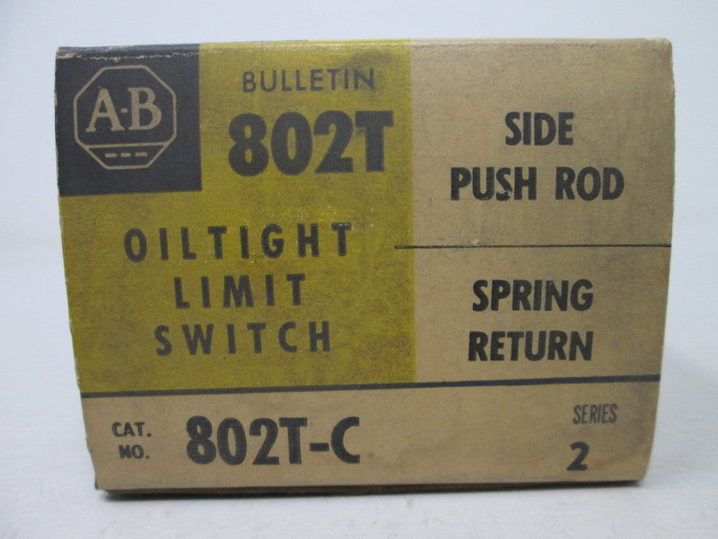 Allen Bradley via TCS 802TC Ser. 2 NSFP (BK/YL) 802T C