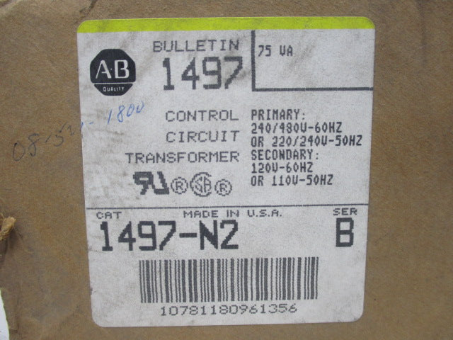 Allen Bradley via TCS 1497N2 Ser. B NSFP (BR/YL) 1497 N2