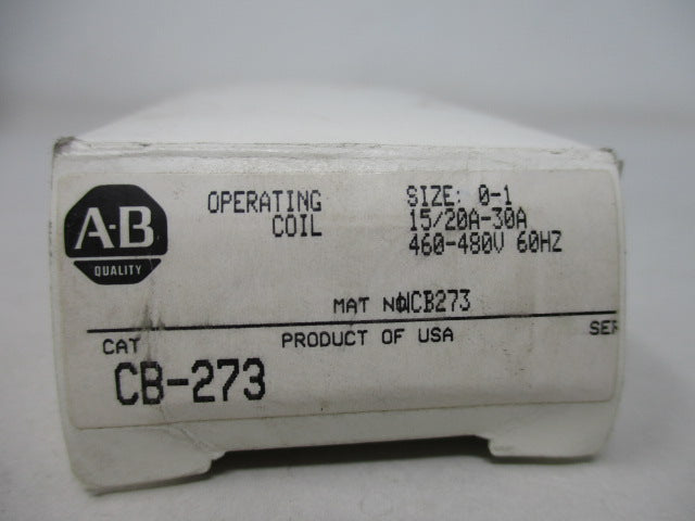 Allen Bradley via TCS CB273 NSFP (WH) CB 273