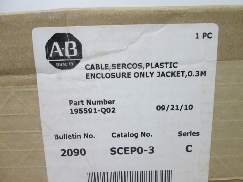 Allen Bradley via TCS 2090SCEP03 Ser. C NSFP (BR/WH) 2090 SCEP0 3
