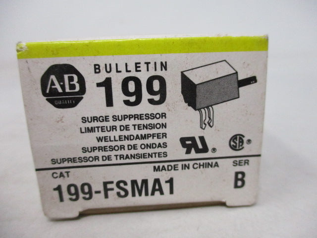 Allen Bradley via TCS 199FSMA1 Ser. B NSFP (BK/YL) 199 FSMA1