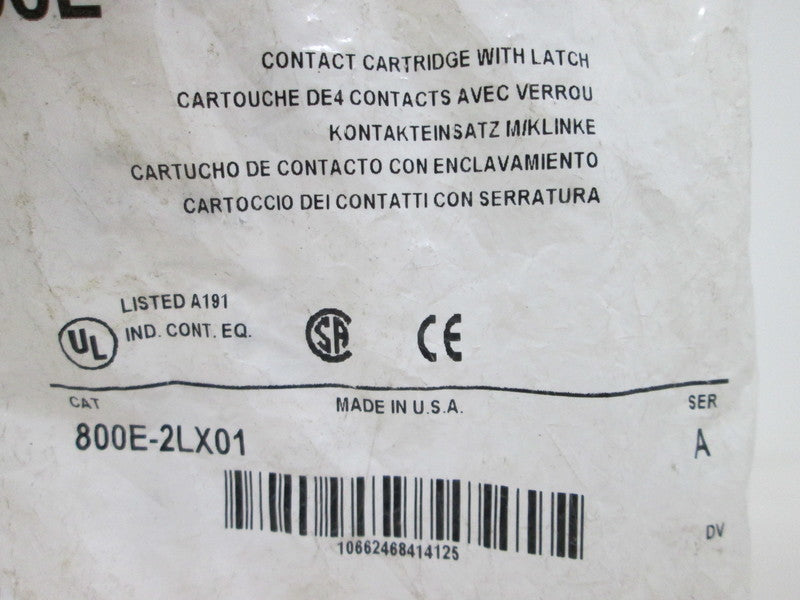 Allen Bradley via TCS 800E2LX01 Ser. A NSFP 800E 2LX01