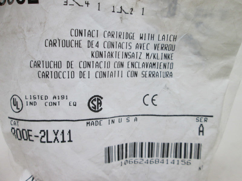 Allen Bradley via TCS 800E2LX11 Ser. A NSFP 800E 2LX11