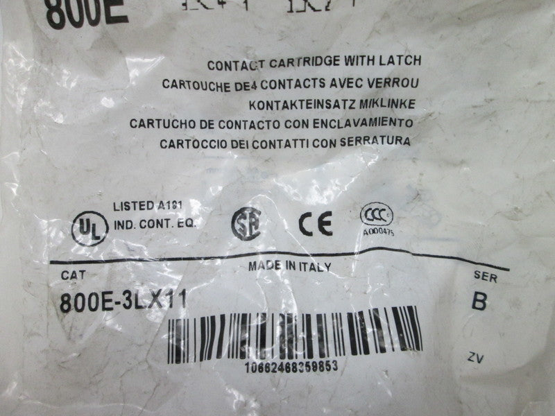 Allen Bradley via TCS 800E3LX11 Ser. B NSFP 800E 3LX11