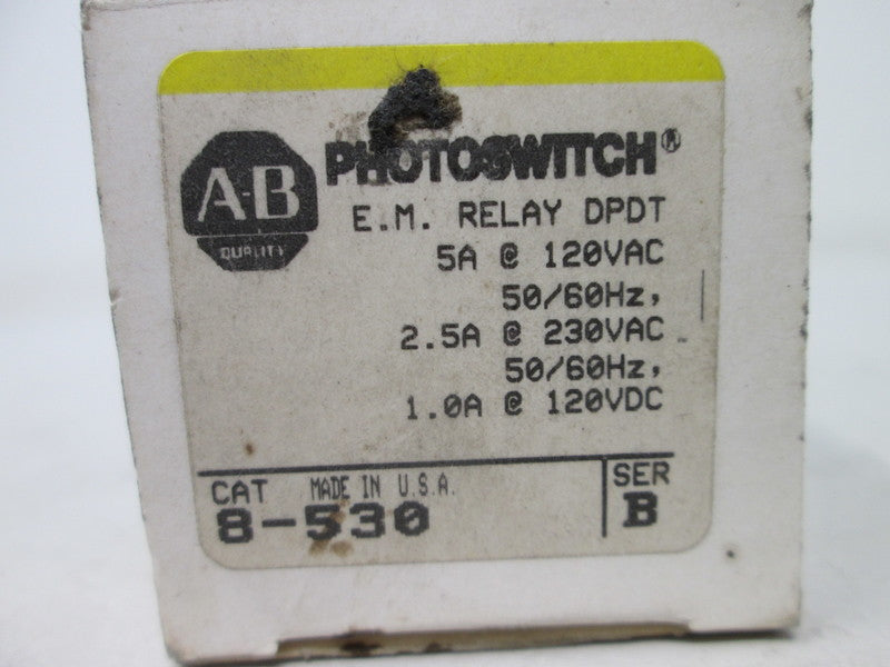 Allen Bradley via TCS 8530 Ser. B NSFP (BK/YL) 8 530
