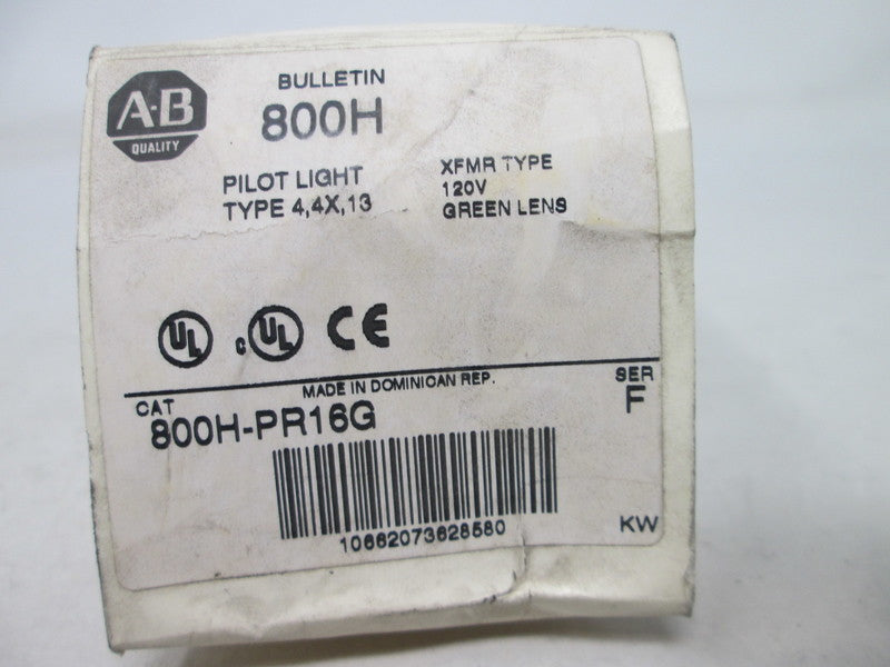 Allen Bradley via TCS 800HPR16G Ser. F NSFP (WH) 800H PR16G