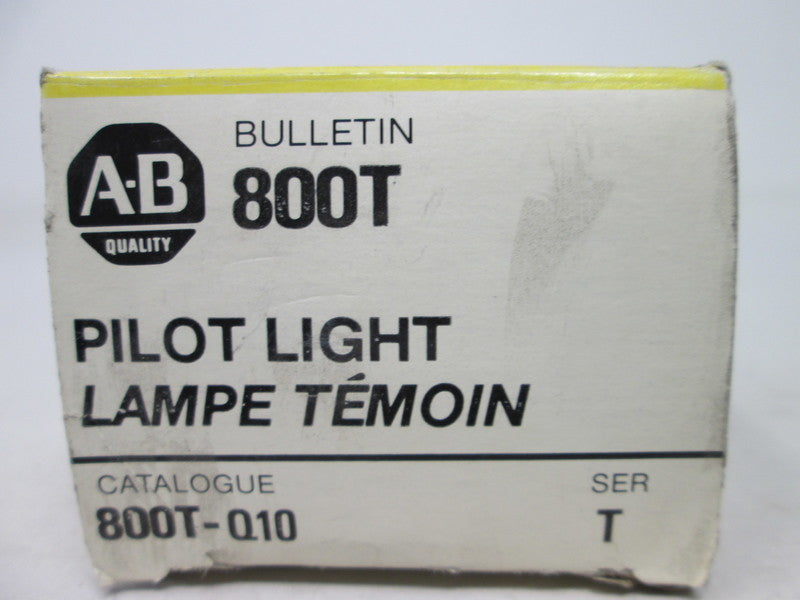 Allen Bradley via TCS 800TQ10 Ser. T NSFP (BK/YL) 800T Q10