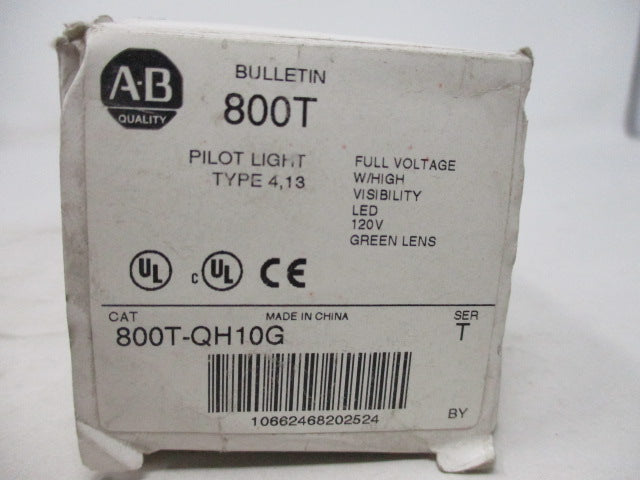 Allen Bradley via TCS 800TQH10G Ser. T NSFP (WH) 800T QH10G