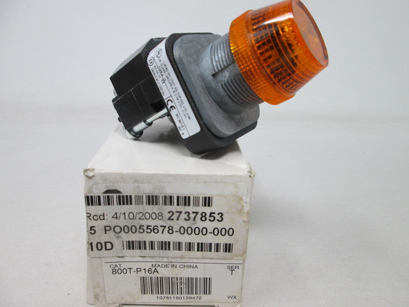 Allen Bradley via TCS 800TP16A Ser. T NSFP (WH) 800T P16A