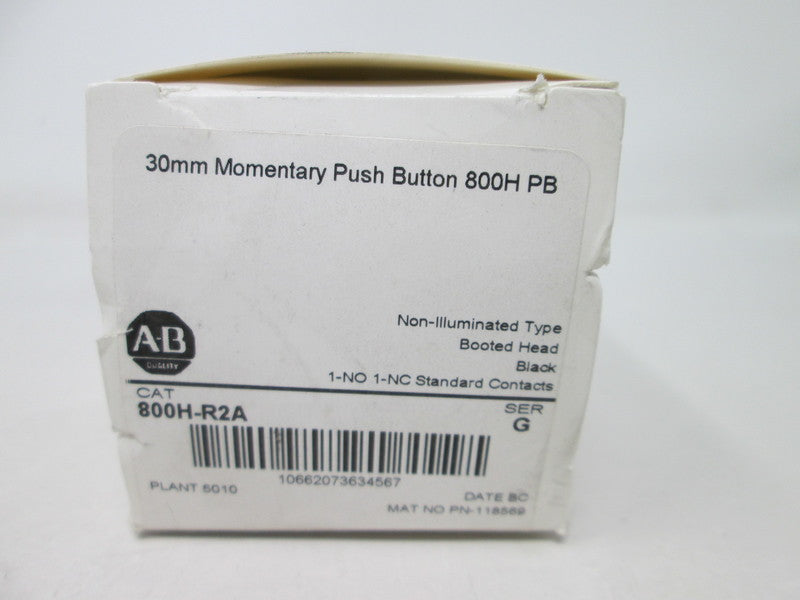 Allen Bradley via TCS 800HR2A Ser. G NSFP (WH) 800H R2A
