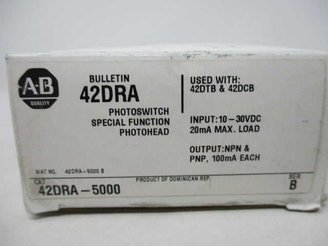 Allen Bradley via TCS 42DRA5000 Ser. B NSFP (WH) 42DRA 5000
