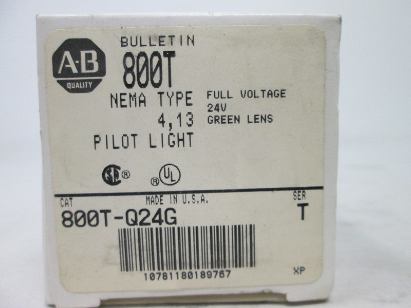 Allen Bradley via TCS 800TQ24G Ser. T NSFP (WH) 800T Q24G