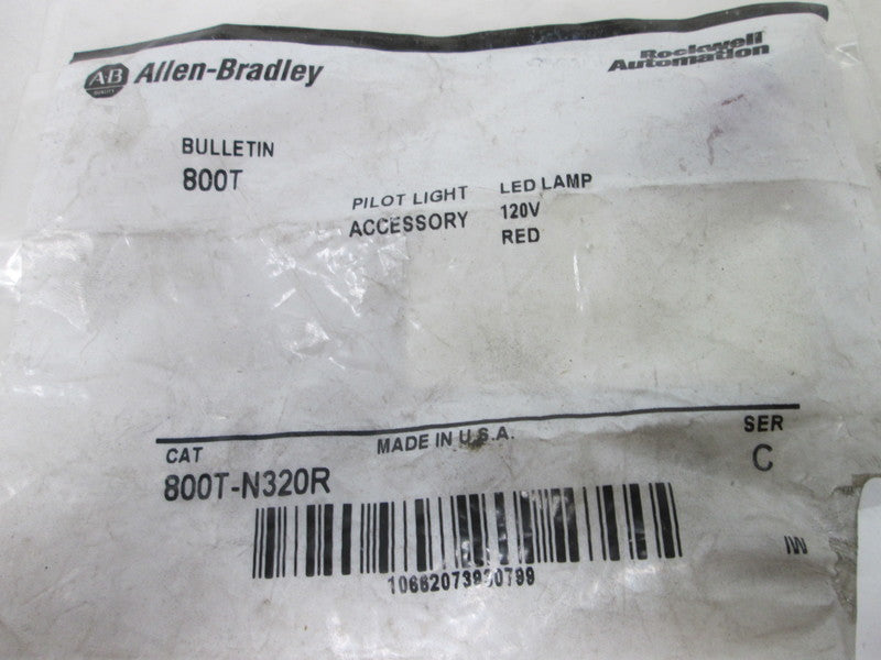 Allen Bradley via TCS 800TN320R Ser. C NSFP 800T N320R
