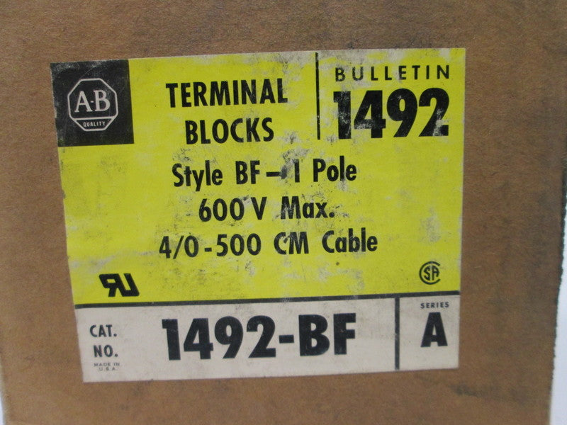 Allen Bradley via TCS 1492BF Ser. A NSFP (BR/YL) 1492 BF