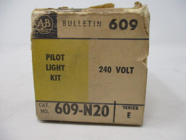 Allen Bradley via TCS 609N20 Ser. E NSFP (BK/YL) 609 N20