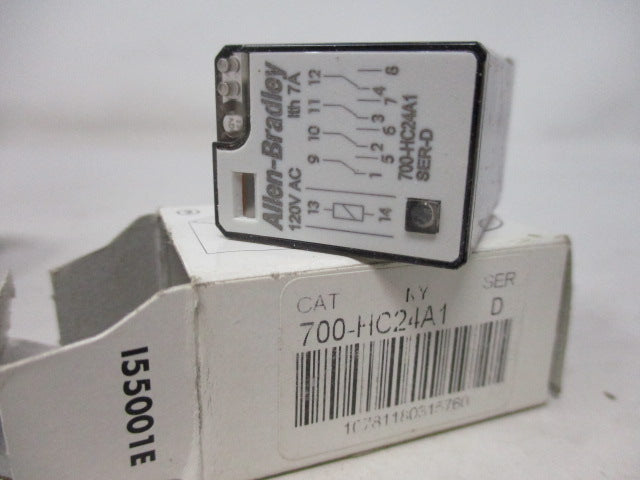Allen Bradley via TCS 700HC24A1 Ser. D NSFP (WH) 700 HC24A1