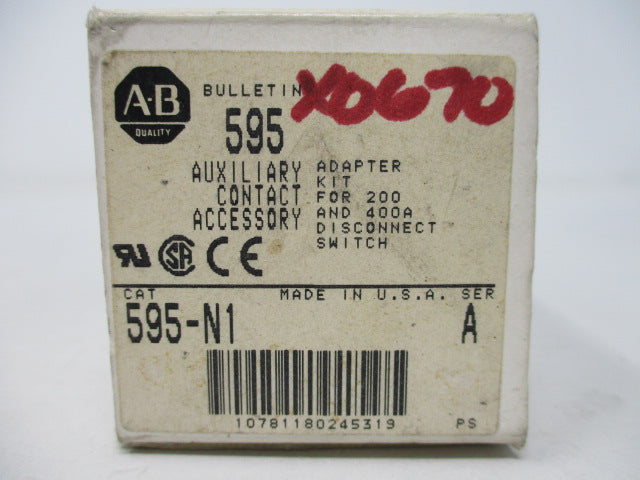 Allen Bradley via TCS 595N1 Ser. A NSFP (WH) 595 N1