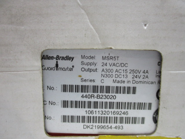 Allen Bradley via TCS 440RB23020 Ser. C NSFP (WH) 440RB 23020