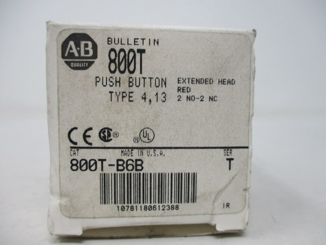 Allen Bradley via TCS 800TB6B Ser. T NSFP (WH) 800T B6B