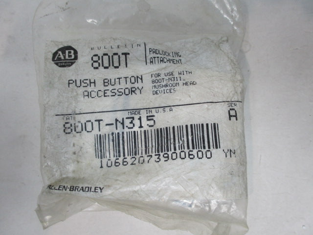 Allen Bradley via TCS 800TN315 Ser. A NSFP 800T N315