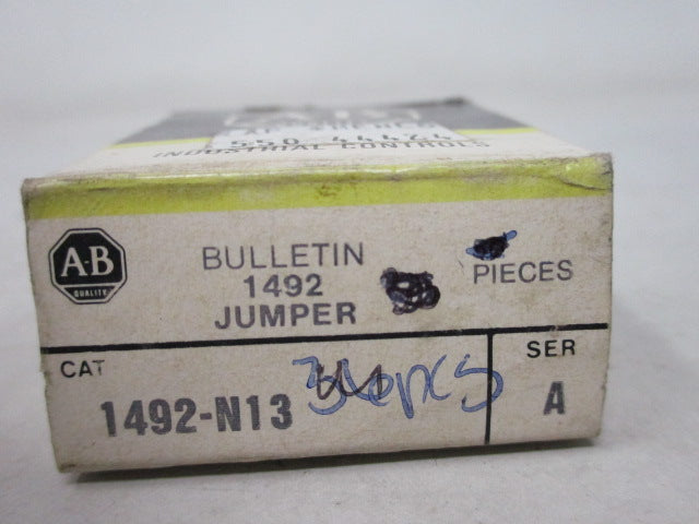 Allen Bradley via TCS 1492N13 Ser. A NSFP (BK/YL) 1492 N13