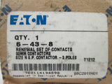 Cutler Hammer 6438 NSFP ** GENUINE ** 6 43 8 Eaton Westinghouse