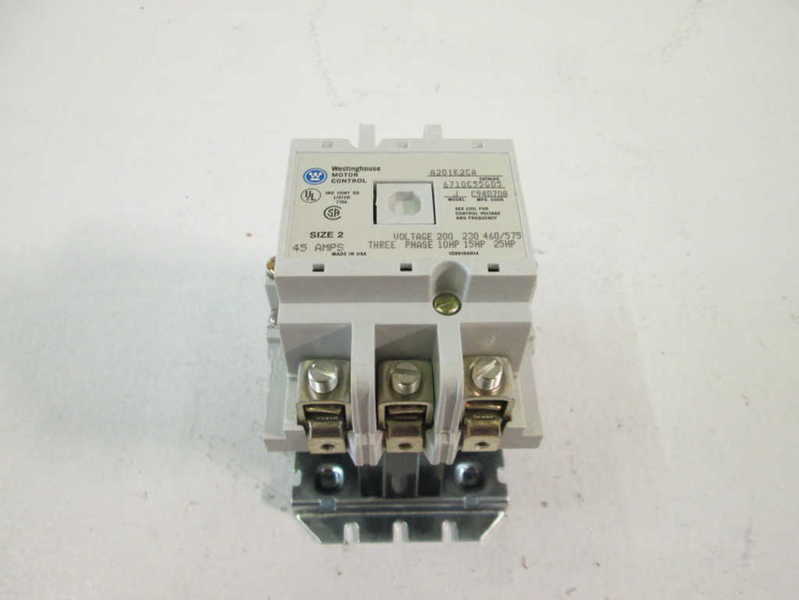 Cutler Hammer Eaton A201K2CA NSFP * GENUINE * Westinghouse CH A201K 2CA