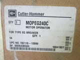 Cutler Hammer MOPEG240C  NSFP * GENUINE * M OPEG 240C  Eaton Westinghouse