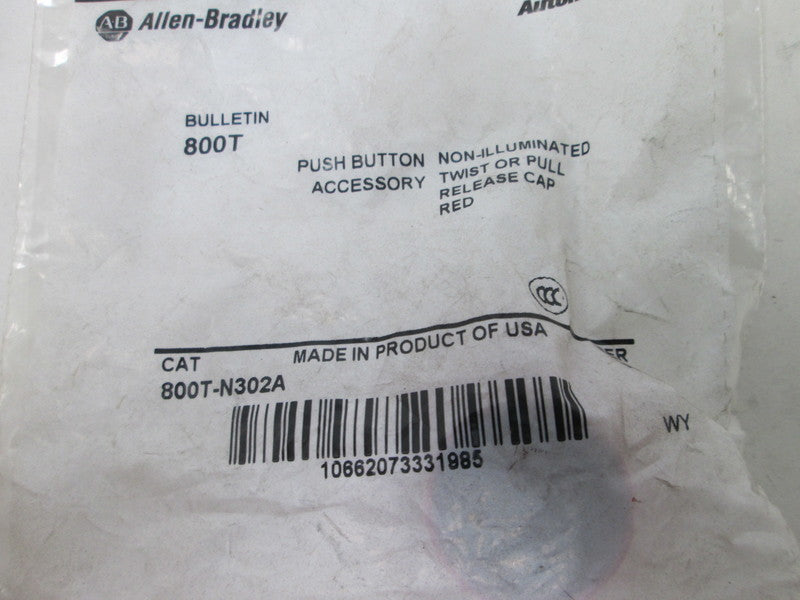 Allen Bradley via TCS 800TN302A Ser. A NSFP 800T N302A