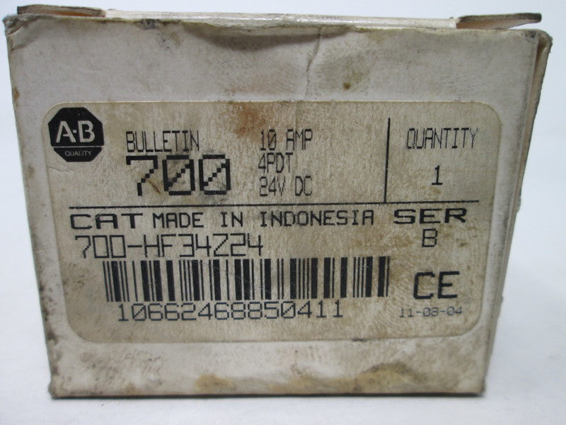 Allen Bradley via TCS 700HF34Z24 Ser. B NSFP (WH) 700 HF34Z2 4