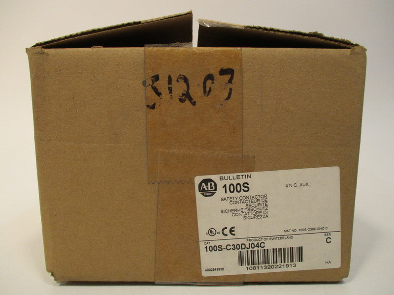 Allen Bradley via TCS 100SC30DJ04C Ser. C NSFP (BR/WH) 100 SC30DJ04C