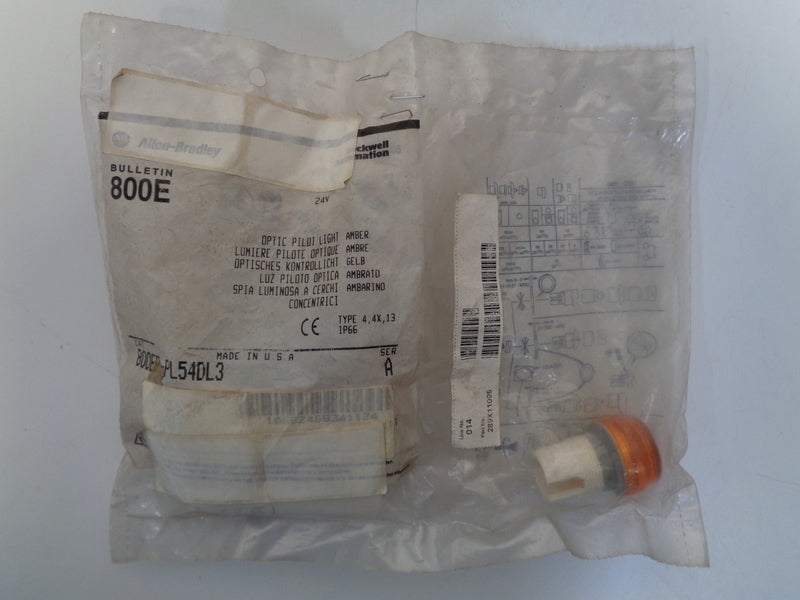 Allen Bradley via TCS 800EPPL54DL3 Ser. A NSFP 800EP PL54DL3