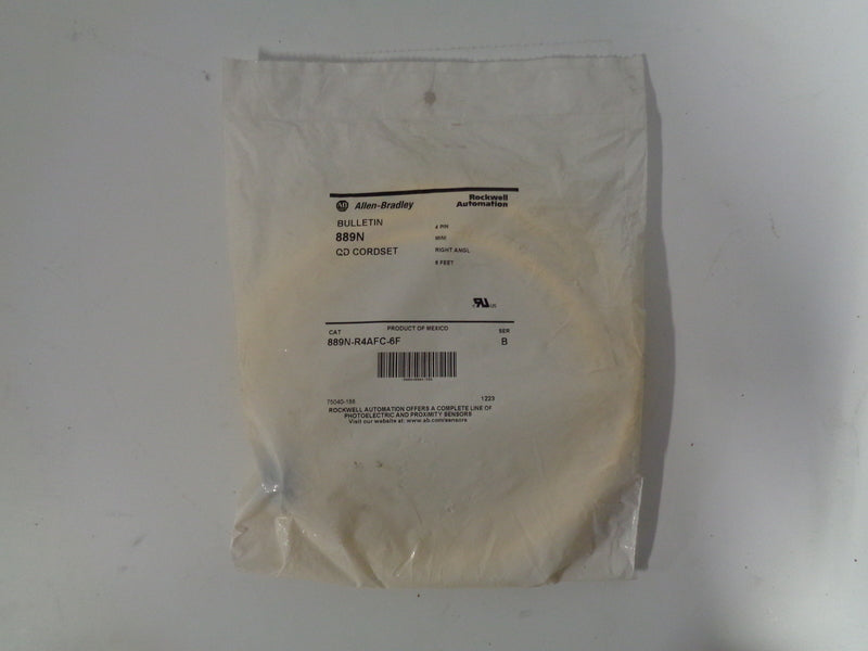 Allen Bradley via TCS 889NR4AFC6F Ser. B NSFP 889N R4AFC 6F