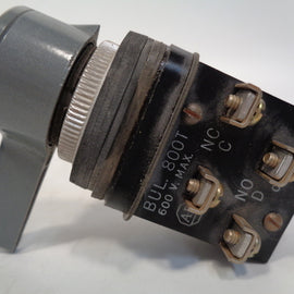 Allen Bradley via TCS 800TJ12B NSFP (BK/YL) 800T J12B