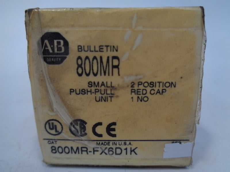 Allen Bradley via TCS 800MRFX6D1K Ser. A NSFP (WH) 800MR FX6D1K