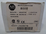 Allen Bradley via TCS 800TJ42KD7B Ser. T NSFP (WH) 800T J42KD7B