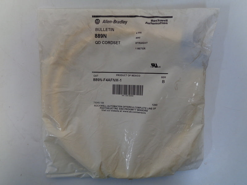 Allen Bradley via TCS 889NF4AFNM1 Ser. B NSFP 889N F4AFNM 1