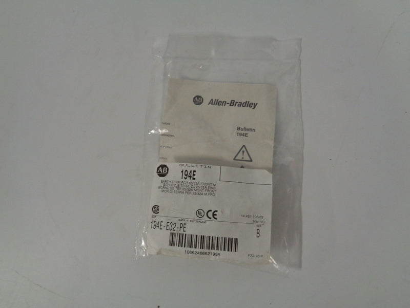 Allen Bradley via TCS 194EE32PE Ser. B NSFP 194E E32 PE